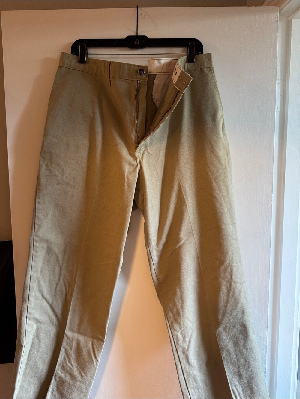 Dickies Men's Tan Work Chinos - Straight Leg